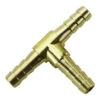 1/4" Hose Barb Tee Brass (sold Each) -Maxima Store 105 0071 1 1