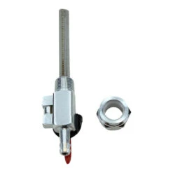 Accel High Flow Straight Spigot Petcock Fits 3/8" NPT And 22mm Tank Bungs -Maxima Store 105 0082a 1 1