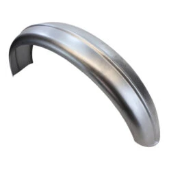 5" Wide Raw Steel Ribbed Bobber Fender -Maxima Store 105 0131 1 1