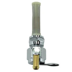 Billet Petcock Fuel Valve 22mm Straight Outlet