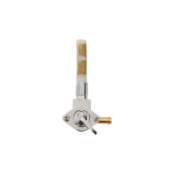1/4" Petcock Fuel Valve - 90 Degree - Chrome