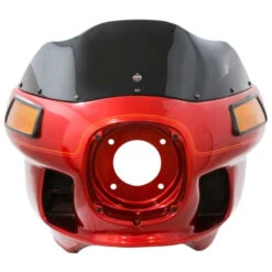 Klockwerks Flare Sport Windshield - 9" - Black - For 1983-1993 FXRT -Maxima Store 105 0285