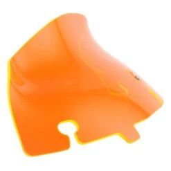Klockwerks Kolor Flare Windshield - 4" - Orange Ice - For 2014-2024 FLH