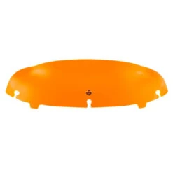 Klockwerks Kolor Flare Windshield - 4" - Orange Ice - For 2014-2024 FLH -Maxima Store 105 0286 3