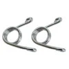 3" Chrome Torsion Seat Springs (pair)