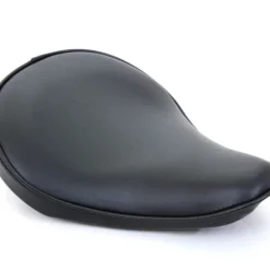 Black Smooth Vinyl Solo Seat For Choppers And Bobbers -Maxima Store 106 0117