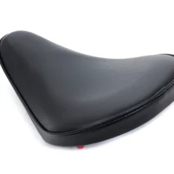Black Smooth Vinyl Solo Seat For Choppers And Bobbers -Maxima Store 106 0117a