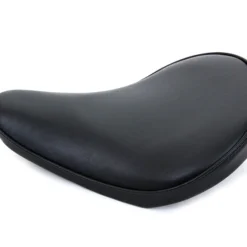Black Smooth Vinyl Solo Seat For Choppers And Bobbers