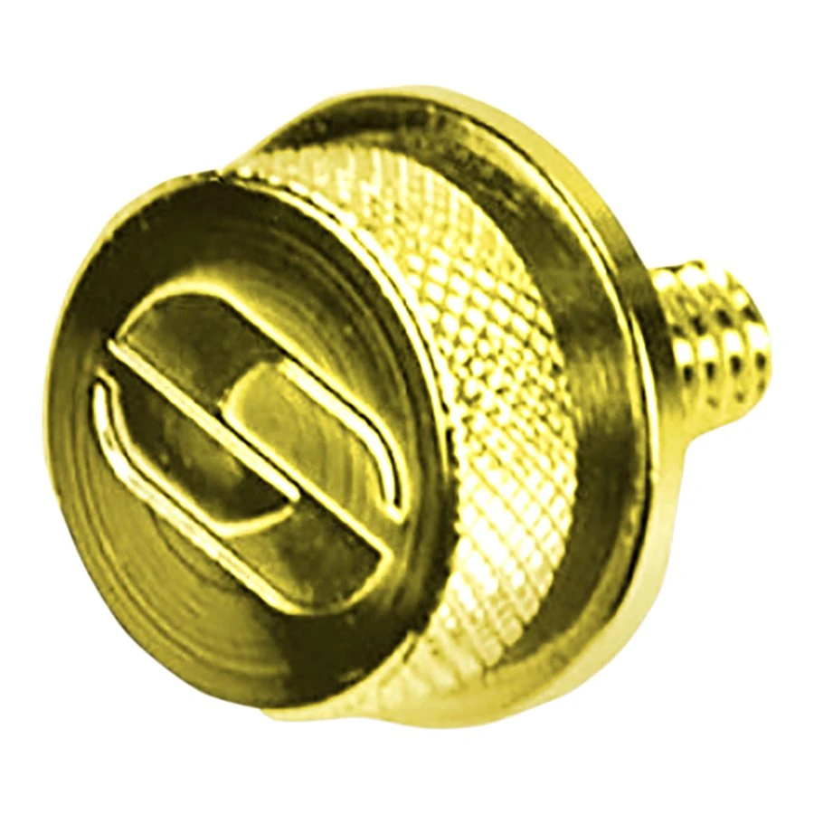 Saddlemen 1/4"-20 Seat Knob - Gold 3 Saddlemen 1/4"-20 Seat Knob - Gold