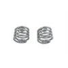 2" Solo Seat Springs - Pair - Chrome -Maxima Store 106 0141
