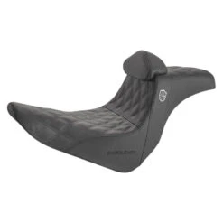 SDC Pro Series Performance Gripper Seat With Backrest For 2018-2023 Harley M8 Softail FXLR/FLSB