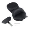 Mustang Lowdown Seat With Driver Backrest - Plain - FLHR '97-'07 -Maxima Store 106 0163
