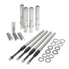 Quickee Adjustable Pushrods For 1999-'17 Big Twins W/ Stock Engine Height +/- .050