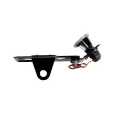 TC Bros. 2 Inch Round Bobber Side Mount Tail Light/License Plate Bracket -Maxima Store 107 0004.3