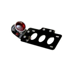 TC Bros. 2 Inch Round Bobber Side Mount Tail Light/License Plate Bracket -Maxima Store 107 0004 3