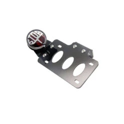 TC Bros. "Stop" Bobber Side Mount Tail Light/License Plate Bracket -Maxima Store 107 0005 2