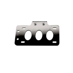 TC Bros. Side Mount License Plate Bracket (with No Light) 20mm (3/4") Axle Mount -Maxima Store 107 0006.3