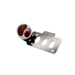 TC Bros. "Stop" Model A Side Mount Tail Light/License Plate Bracket -Maxima Store 107 0023 9