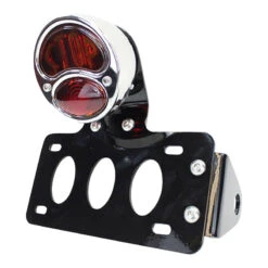 TC Bros. "Stop" Model A Side Mount Tail Light/License Plate Bracket -Maxima Store 107 0023a 1