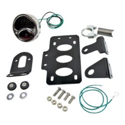 TC Bros. Model A Side Mount Tail Light/License Plate Bracket -Maxima Store 107 0024b 1