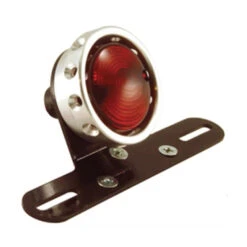 Aluminum Vintage Drilled Tail Light