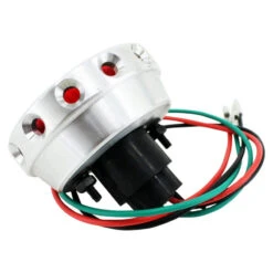 Aluminum Vintage Drilled Tail Light -Maxima Store 107 0032a 1