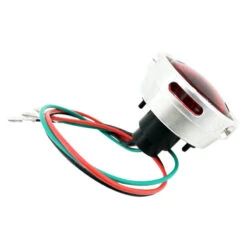 Aluminum Vintage Drilled Tail Light -Maxima Store 107 0032b 1