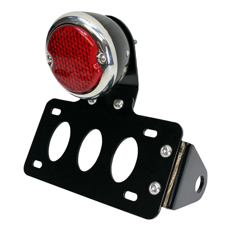 TC Bros. LED Black 33 Ford Replica Side Mount Tail Light/License Plate Bracket 4 TC Bros. LED Black 33 Ford Replica Side Mount Tail Light/License Plate Bracket - Image 2