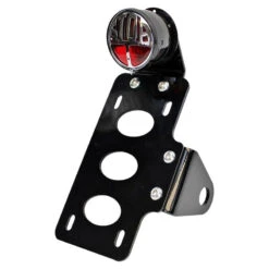 TC Bros. "Stop" Bobber Side Mount Tail Light/License Plate Bracket