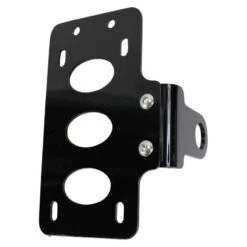 TC Bros. Side Mount License Plate Bracket (with No Light) 1" Axle Mount