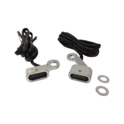 LED Handlebar Marker Lights 2004-21 Sportster - Chrome