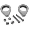 Clamp On Turn Signal Mounts - 39mm Forks - Chrome -Maxima Store 107 0127