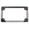 All-in-One License Plate Frame - Black -Maxima Store 107 0156