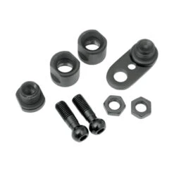 Turn Signal Swivel Kit For Dyna, Big Twin, Sportster And V-rod Models- Black