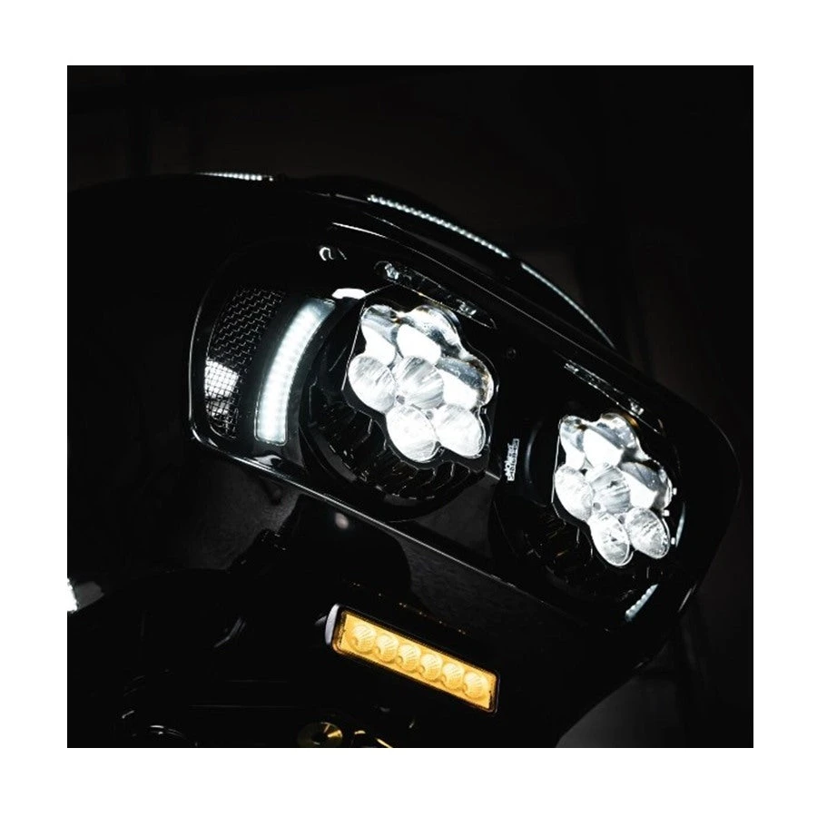 Shark Demon 2 Performance LED Headlight Kit - For Harley '15-'24 Road Glide 5 Shark Demon 2 Performance LED Headlight Kit - For Harley '15-'24 Road Glide - Image 3
