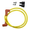 Universal 7mm Yellow Spark Plug Wire Set 28" Long (Fits All Harley Models) -Maxima Store 108 0067 1 1