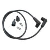 Universal 7mm Black Spark Plug Wire Set 28" Long (Fits All Harley Models) -Maxima Store 108 0068 1 1