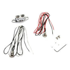 Chrome Dual Handlebar Button Switch Kit