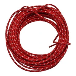 Red Vintage Cloth Covered Wire 25ft