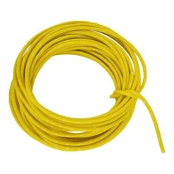 Yellow Vintage Cloth Covered Wire 25ft