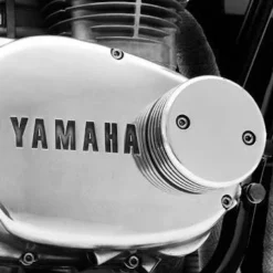 Hughs HandBuilt Yamaha XS650 Bolt-On Oil Cooler -Maxima Store 108 0084c