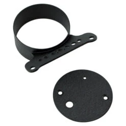 Single Gauge Mounting Kit For Sportster 1995-2005 - Black -Maxima Store 108 0105b