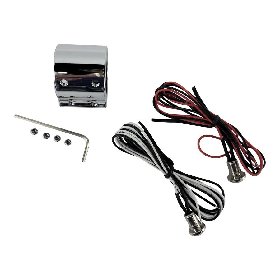 Dual Handlebar Switch Kit - Chrome - 1" 5 Dual Handlebar Switch Kit - Chrome - 1" - Image 3