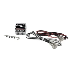 Dual Handlebar Switch Kit - Chrome - 1" 9 Dual Handlebar Switch Kit - Chrome - 1" -Maxima Store 108 0119 3