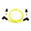 Yellow 7mm Universal Spark Plug Wire Kit - Black Ends -Maxima Store 108 0161