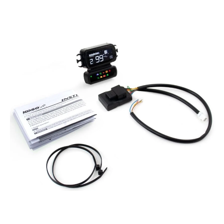 Koso D2 Heads-Up Display For Harley '04-'11 FX, '04-'13 FL & '04-'13 XL Models 4 Koso D2 Heads-Up Display For Harley '04-'11 FX, '04-'13 FL & '04-'13 XL Models - Image 2