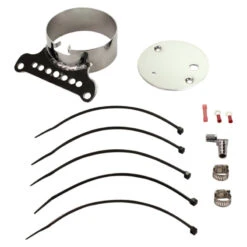Single Gauge Mounting Kit For Sportster 1995-2005 - Chrome