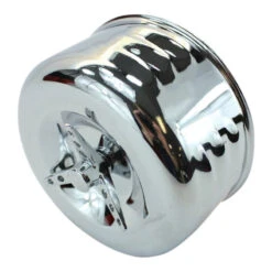 TC Bros. Chrome Louvered Air Cleaner Kit For Harley-Davidson CV And EFI -Maxima Store 109 0115c 3