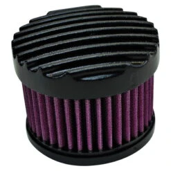 TC Bros. Finned Black Air Cleaner HD CV Carbs & EFI 16 TC Bros. Finned Black Air Cleaner HD CV Carbs & EFI -Maxima Store 109 0124