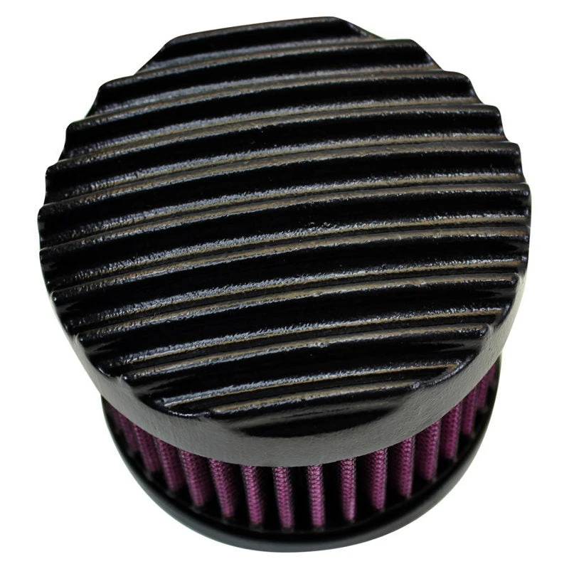 TC Bros. Finned Black Air Cleaner HD CV Carbs & EFI 7 TC Bros. Finned Black Air Cleaner HD CV Carbs & EFI - Image 5